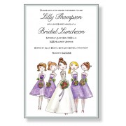 Bridal Shower Invitations, Bride And Maid, Inviting Company